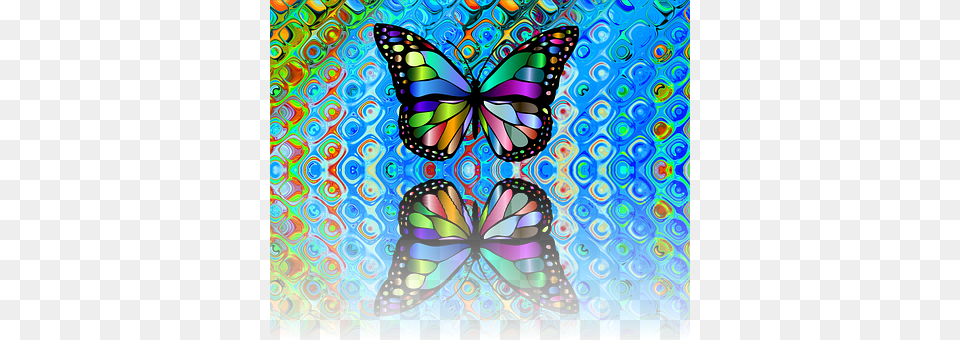 Butterfly Art, Modern Art, Pattern Free Png