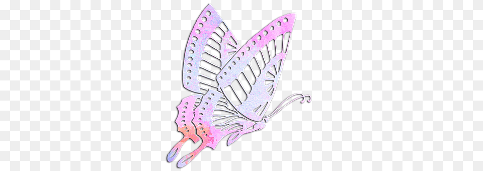 Butterfly Purple, Art Png Image