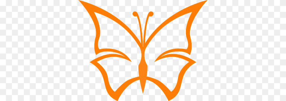 Butterfly Logo, Symbol, Emblem Free Transparent Png