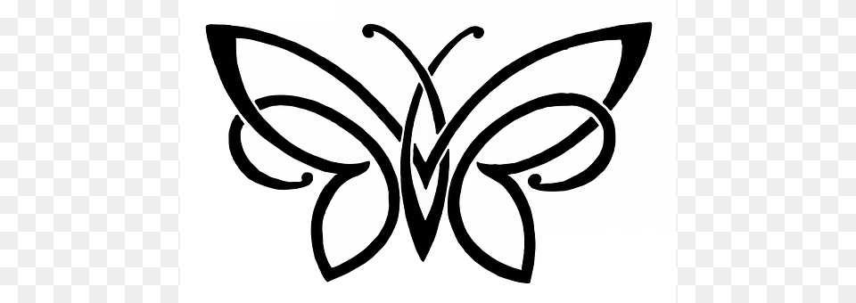Butterfly Stencil, Smoke Pipe, Text Free Png
