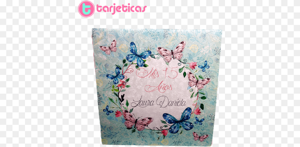 Butterfly And Flowers, Envelope, Greeting Card, Mail, Pattern Png