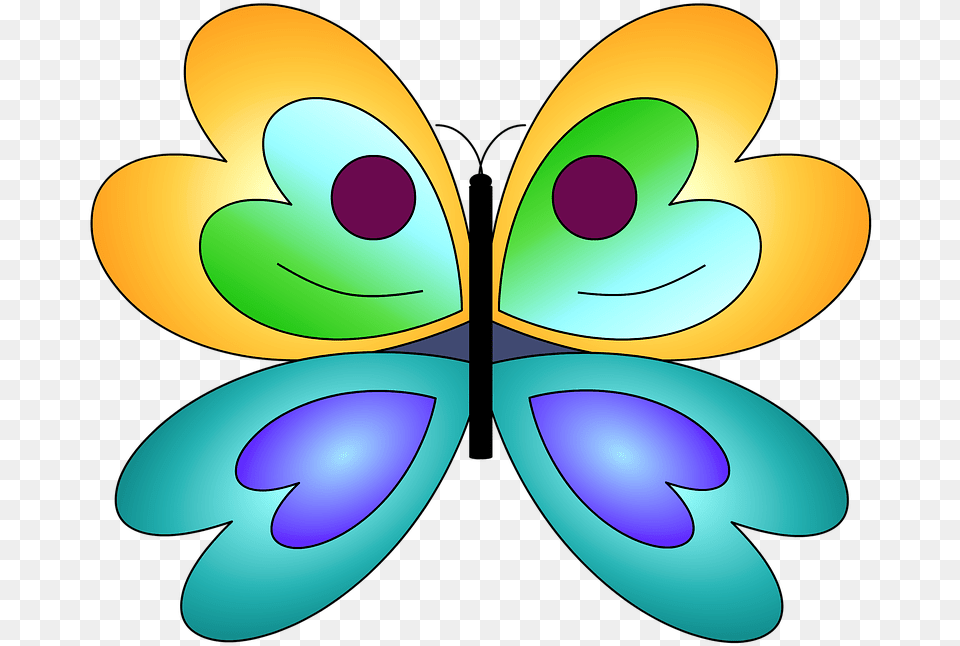 Butterfly Animals Mariposa Image On Pixabay Butterflies, Art, Graphics, Pattern Free Png Download