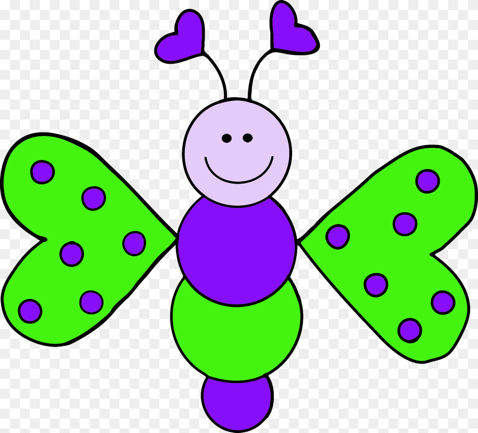 Butterfly Border Clipart Butterfly Clip Art, Applique, Pattern, Purple, Green Free Transparent Png