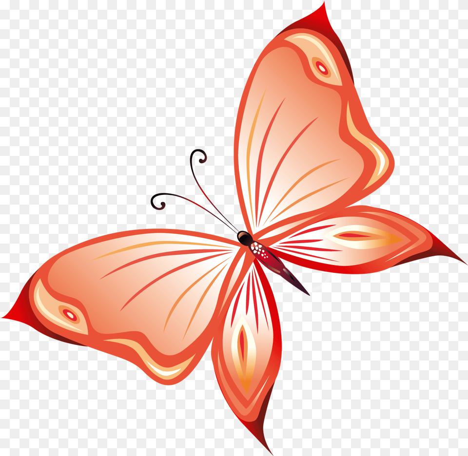 Butterfly Butterflies Transparent Clipart, Flower, Plant, Petal, Graphics Free Png Download