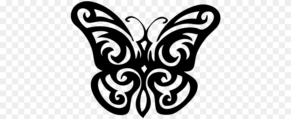 Butterfly Butterfly Tattoo, Stencil, Pattern, Smoke Pipe Png