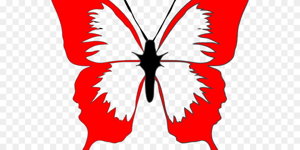 Butterfly Cartoon Black And White, Flower, Plant, Baby, Person Free Transparent Png