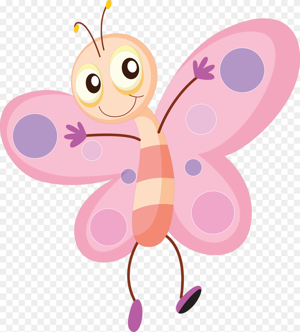 Butterfly Cartoon Royalty Clip Art, Animal, Dynamite, Weapon Free Png