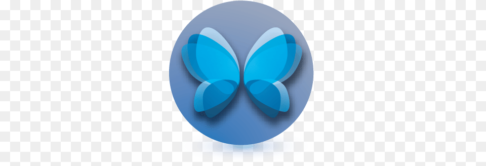 Butterfly Circle Logo Logodix Circle, Sphere Png Image