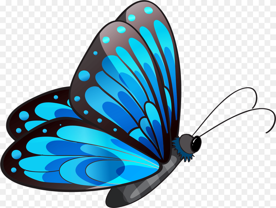 Butterfly Clip Art Flying Butterfly Clip Art, Animal, Insect, Invertebrate Free Png