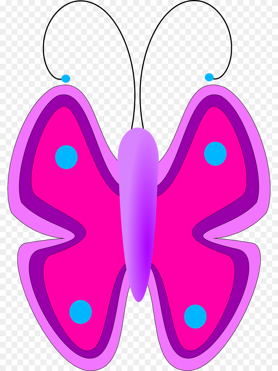 Butterfly Clip Art For Kids, Purple, Accessories Png Image