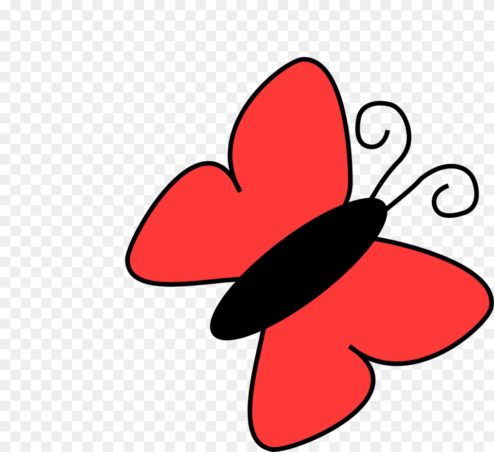 Butterfly Clipart, Flower, Plant Png Image