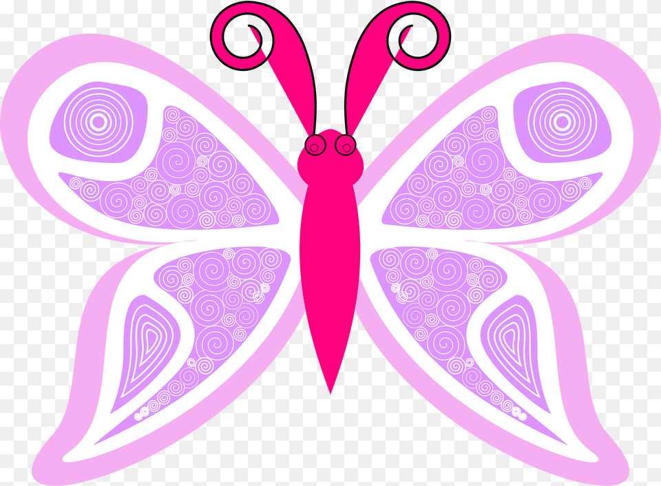 Butterfly Clipart, Pattern, Art, Graphics, Purple Free Png