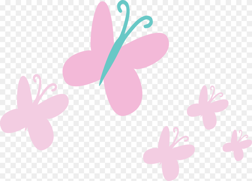 Butterfly Clipart Clear Background Mlp Rainbow Power Cutie Marks, Anther, Flower, Plant Free Png