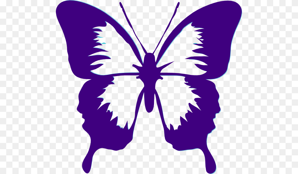 Butterfly Clipart Cross Stock Butterfly Clip Art Purple Butterfly Clip Art, Stencil, Flower, Plant, Person Png