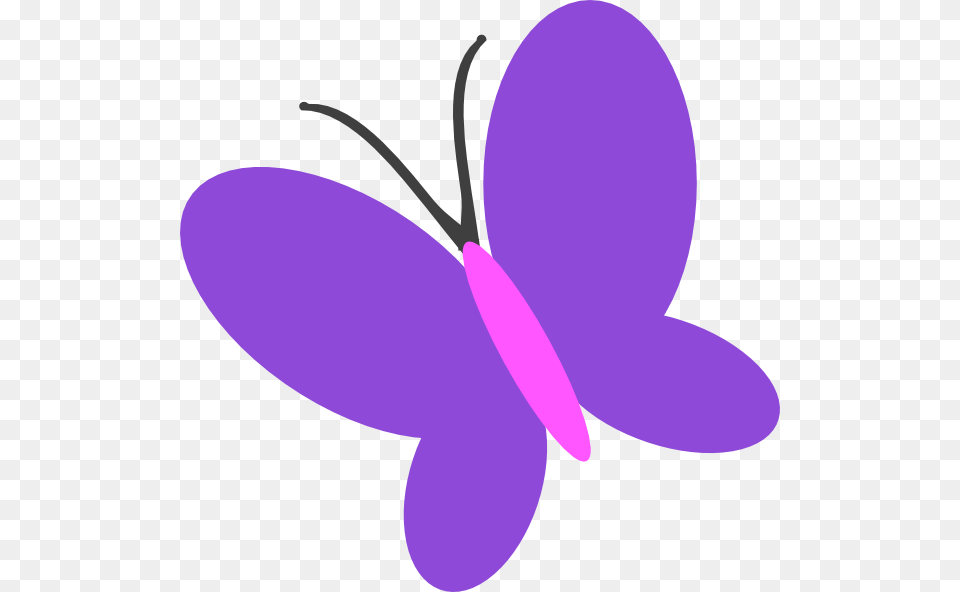 Butterfly Clipart Purple Butterfly Spring Butterfly Clip Art, Flower, Plant, Animal, Bee Free Png Download