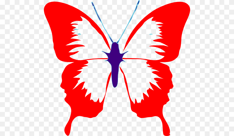 Butterfly Cliparts Red Black And White Butterfly Outline, Flower, Plant, Hibiscus, Person Free Transparent Png
