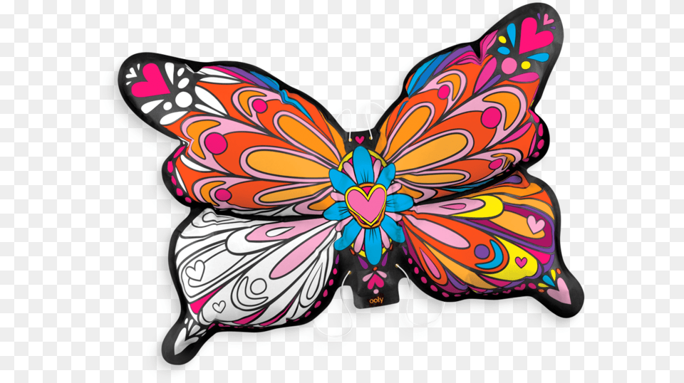 Butterfly Color, Art, Floral Design, Graphics, Pattern Png Image