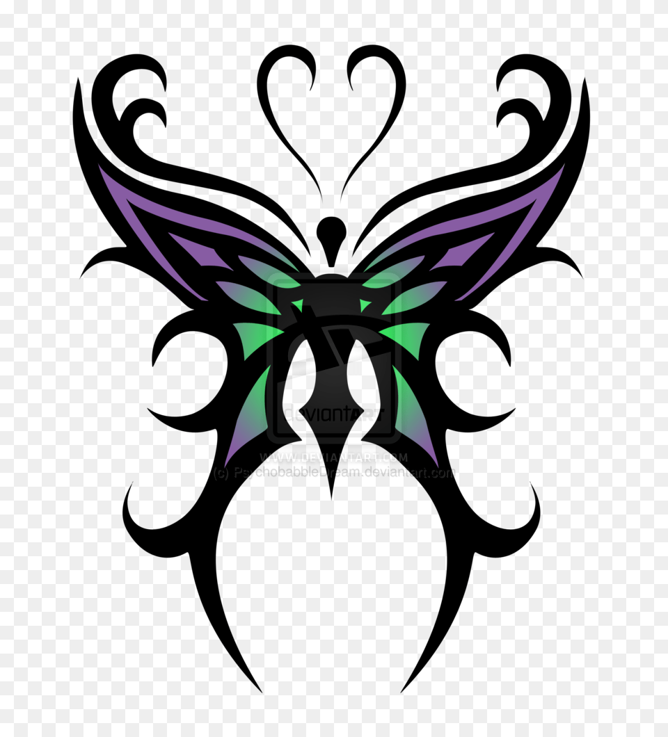 Butterfly Design Clipart Transparent Background, Emblem, Symbol, Logo, Animal Png Image