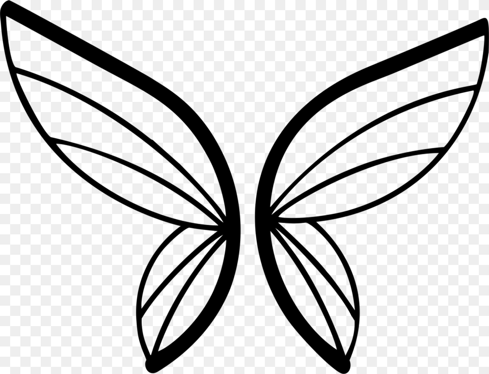 Butterfly Download Silhouette Computer Icons, Gray Png Image