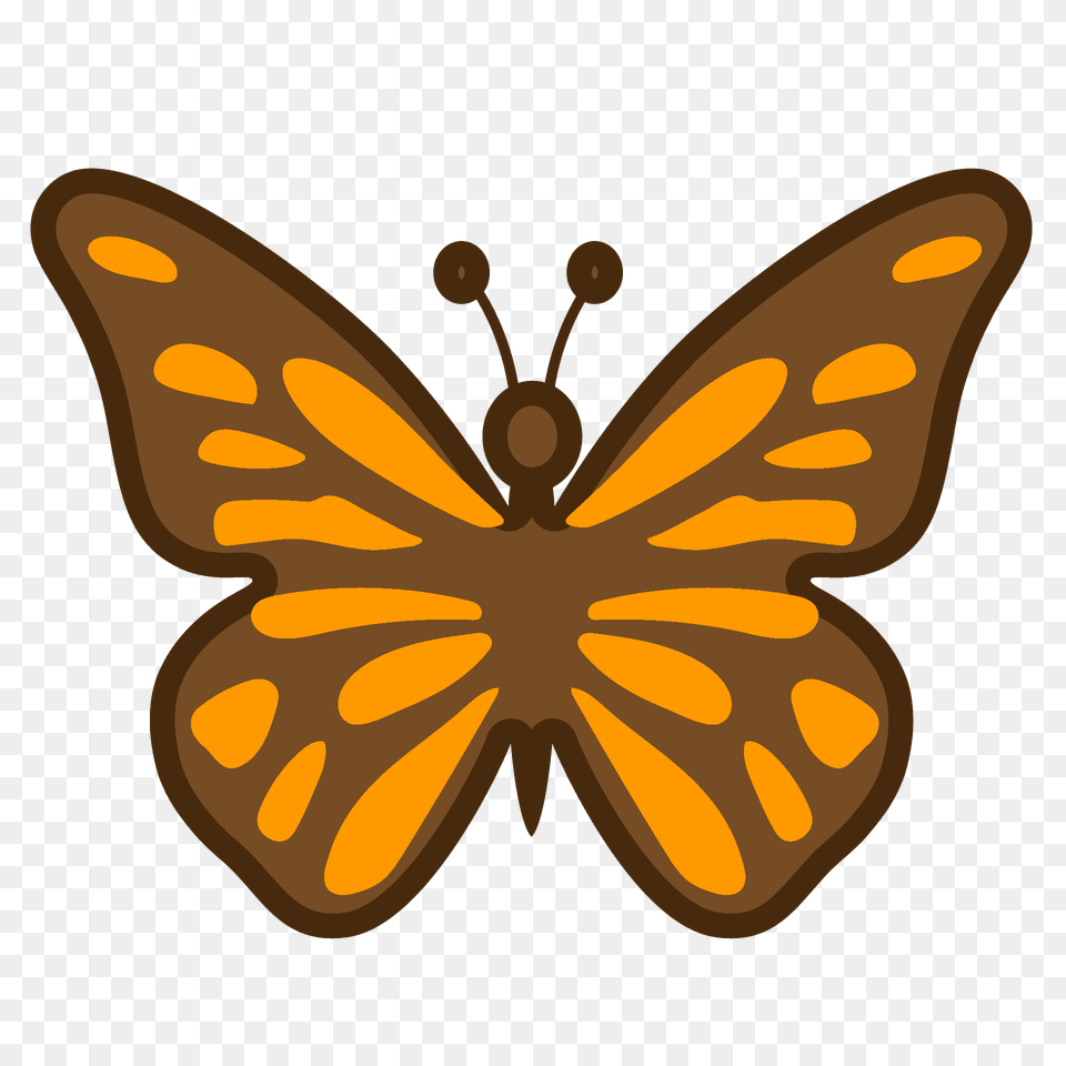 Butterfly Emoji Clipart, Animal, Insect, Invertebrate Free Png