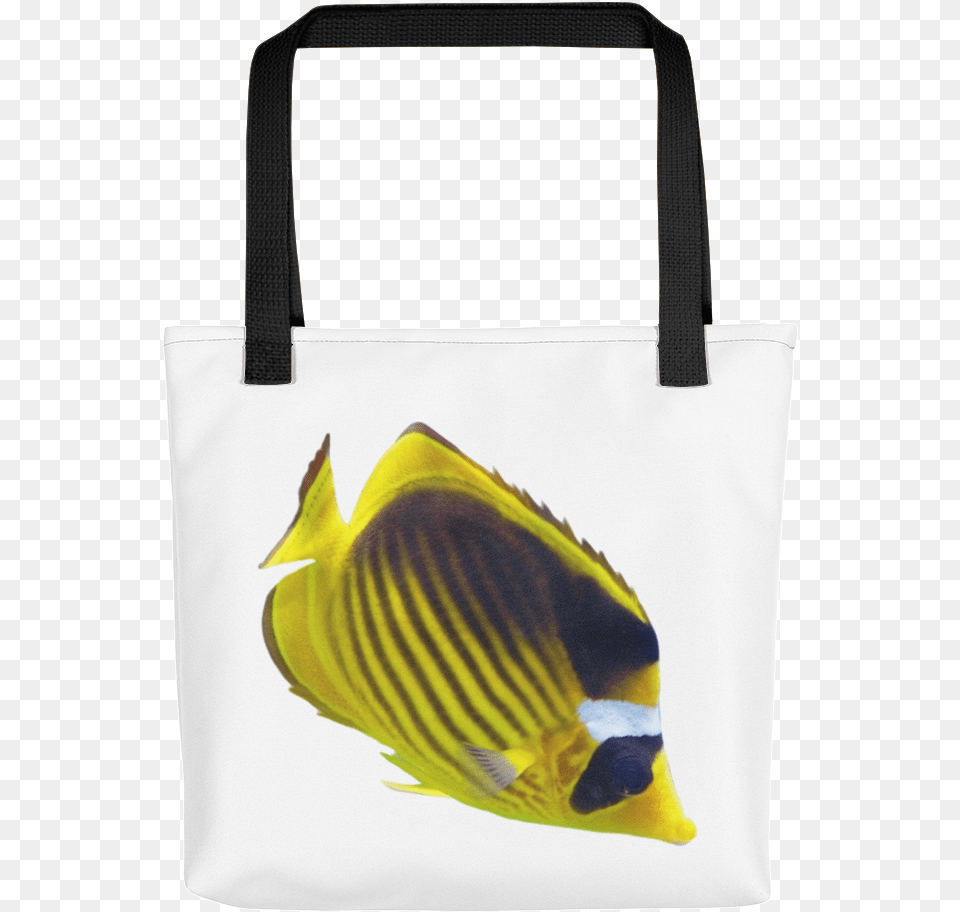 Butterfly Fish Print Tote Bag Tote Bag, Accessories, Animal, Handbag, Sea Life Png Image