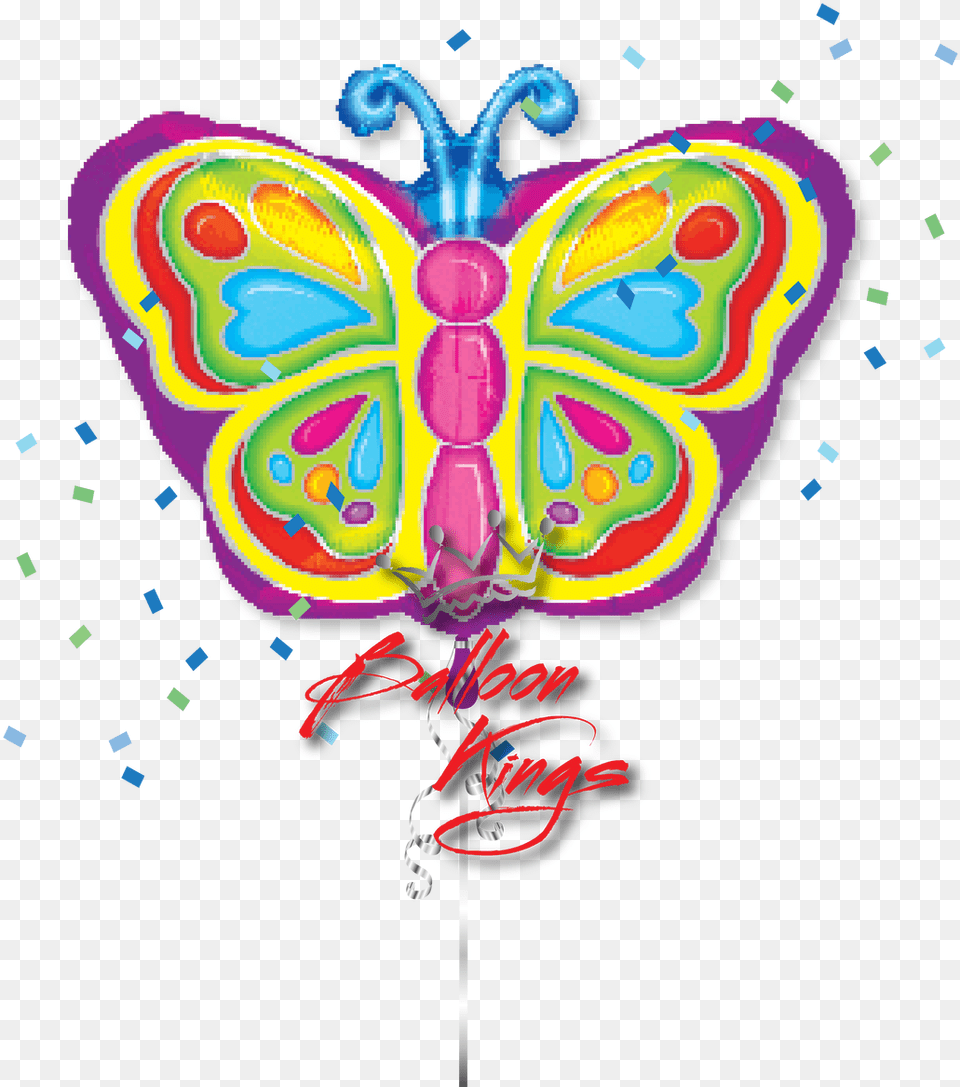 Butterfly Foil Balloon Butterfly Foil Balloons, Food, Sweets, Art Free Png