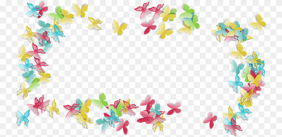 Butterfly Frames Butterfly Photo Frame, Accessories, Art, Graphics, Flower Free Png