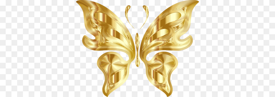Butterfly Gold Light Insect Background Gold Butterfly, Chandelier, Lamp, Accessories, Jewelry Free Png