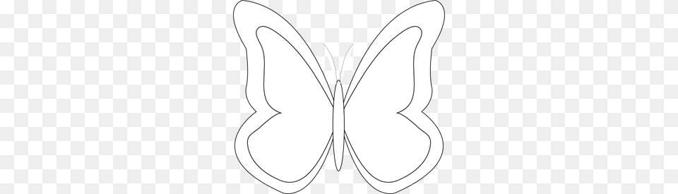 Butterfly Images Icon Cliparts, Stencil, Animal, Fish, Sea Life Png