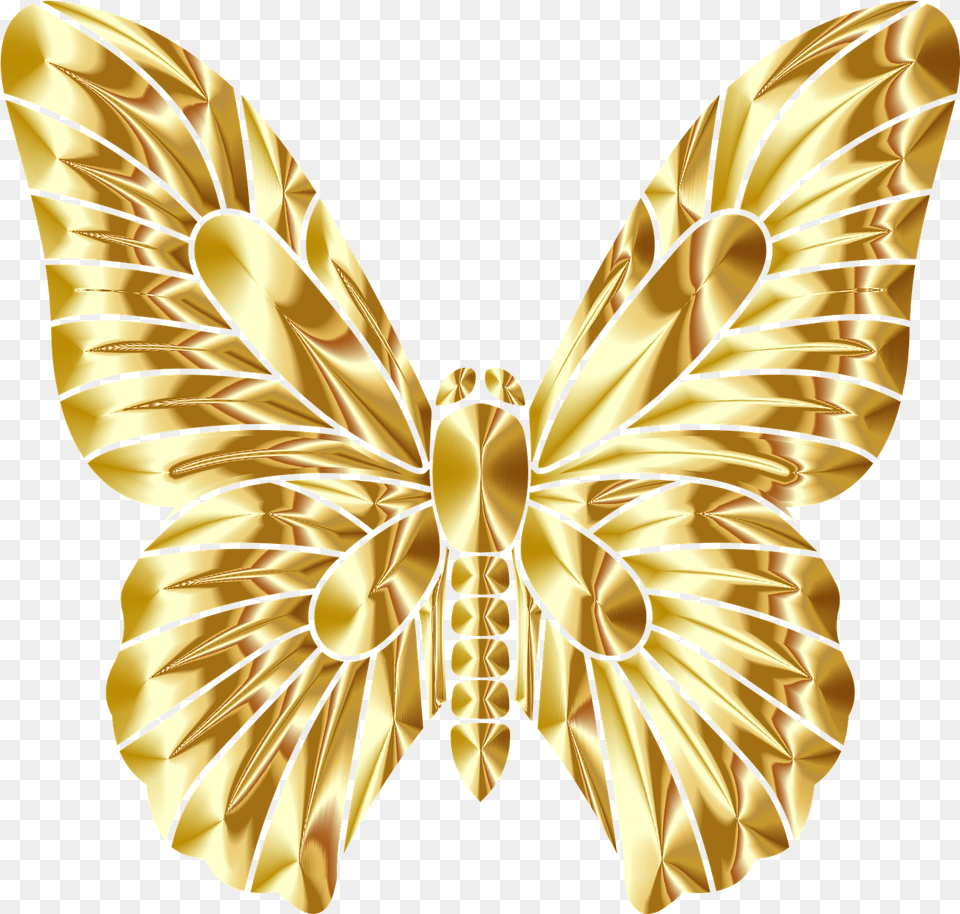 Butterfly Insect Wings Des Ailes De Papillon, Accessories, Gold, Jewelry, Chandelier Png Image