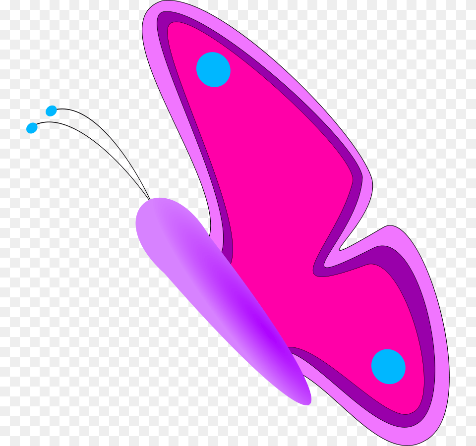 Butterfly Large Size, Purple, Smoke Pipe, Light Png Image
