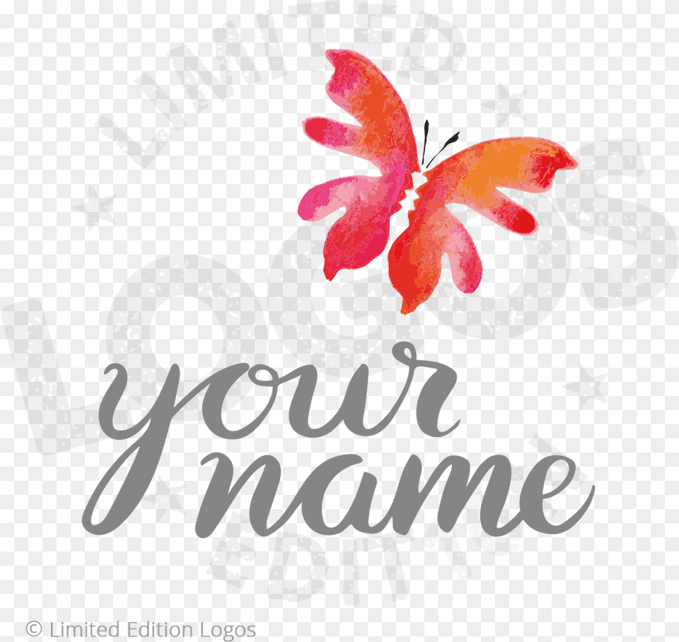 Butterfly Logo New Year, Flower, Plant Png