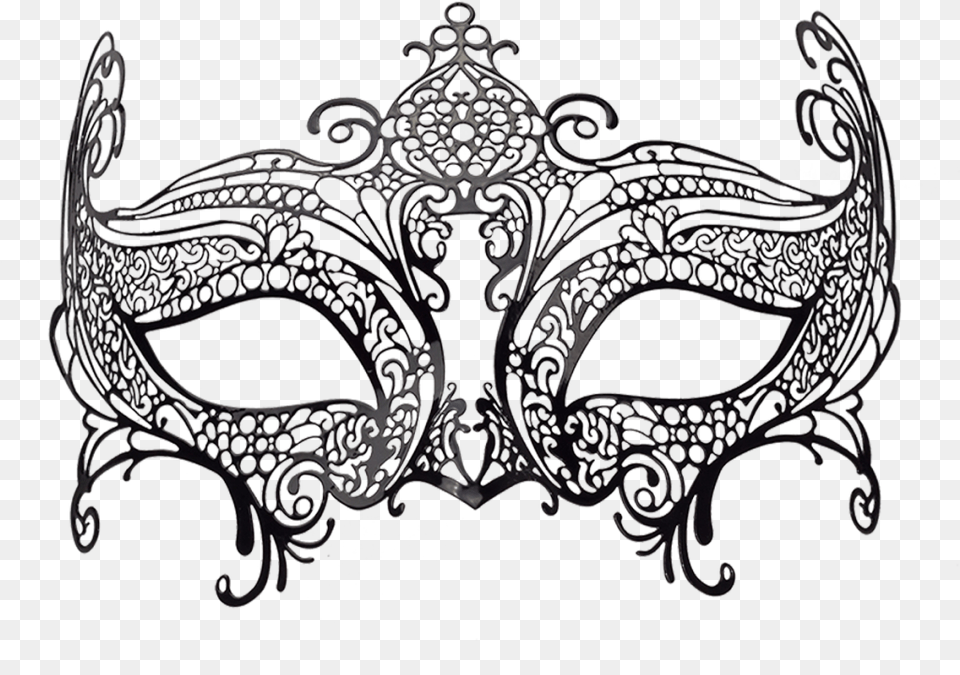 Butterfly Mask Venezianische Maske Schwarz, Accessories, Chandelier, Lamp, Art Free Png