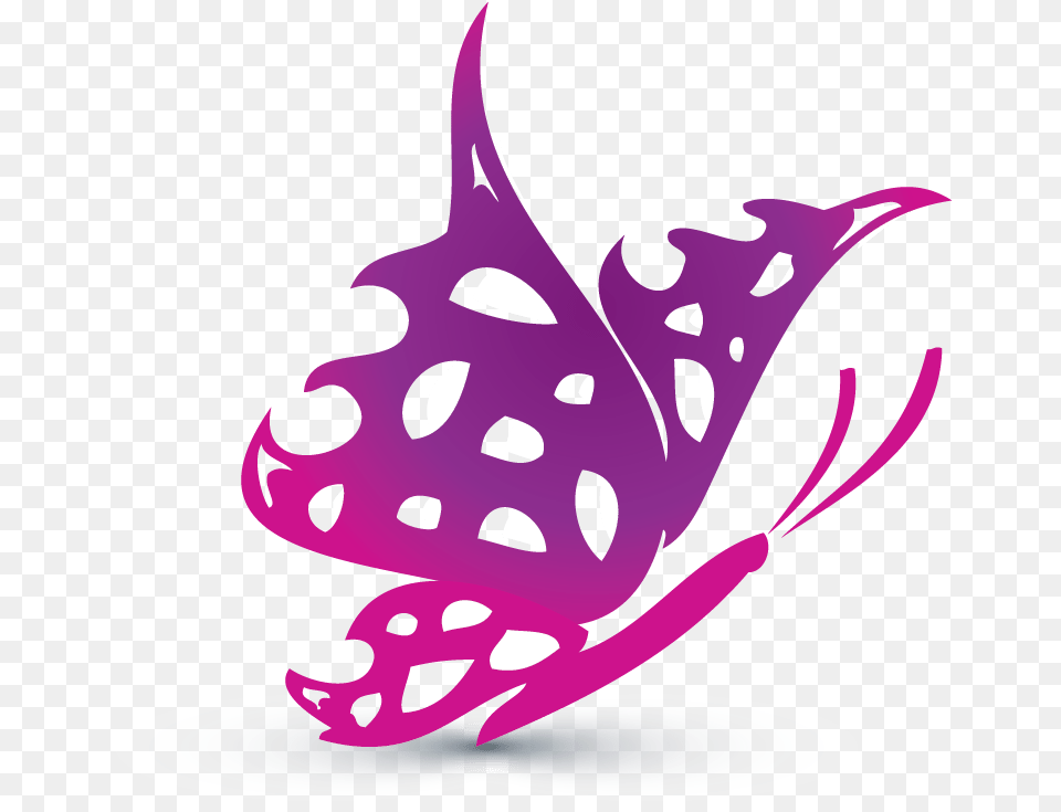 Butterfly Online Logo Template Butterfly Logo, Purple, Clothing, Hat, Animal Png