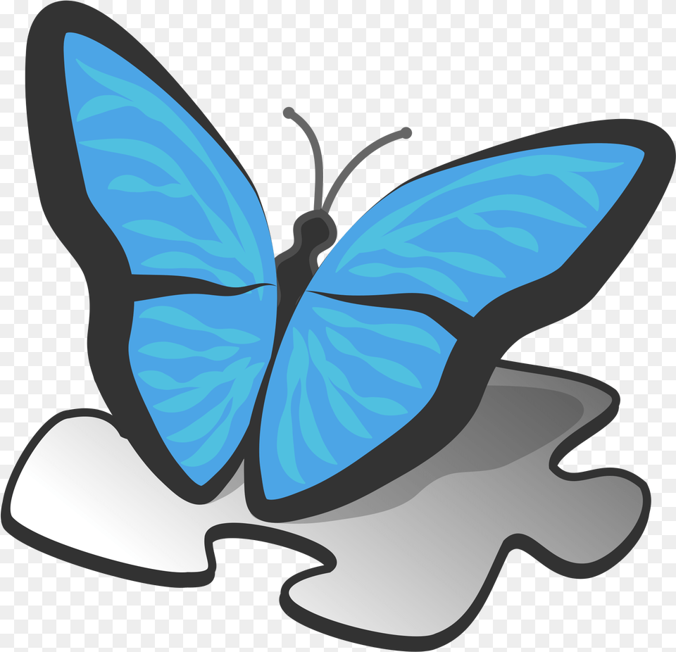 Butterfly Outline, Animal, Insect, Invertebrate, Fish Free Png Download