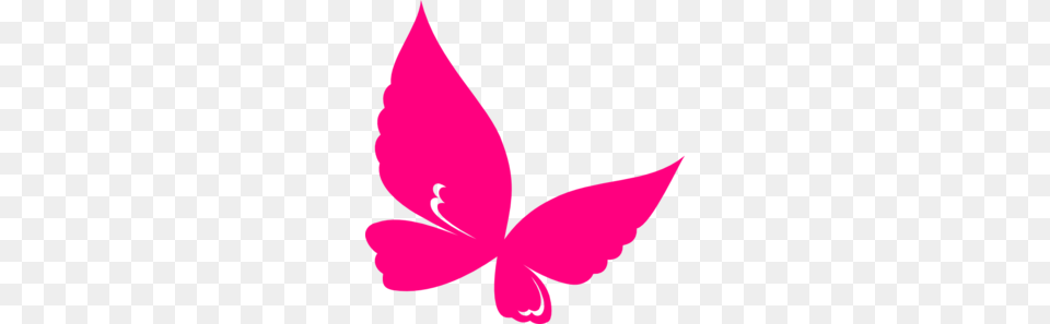 Butterfly Pink Clip Art, Flower, Leaf, Petal, Plant Png Image