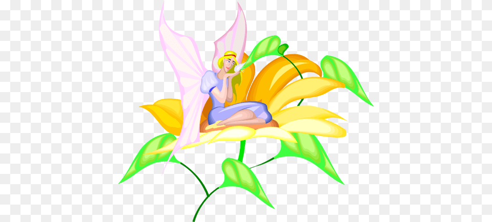Butterfly Pixie, Flower, Plant, Person, Baby Free Png Download