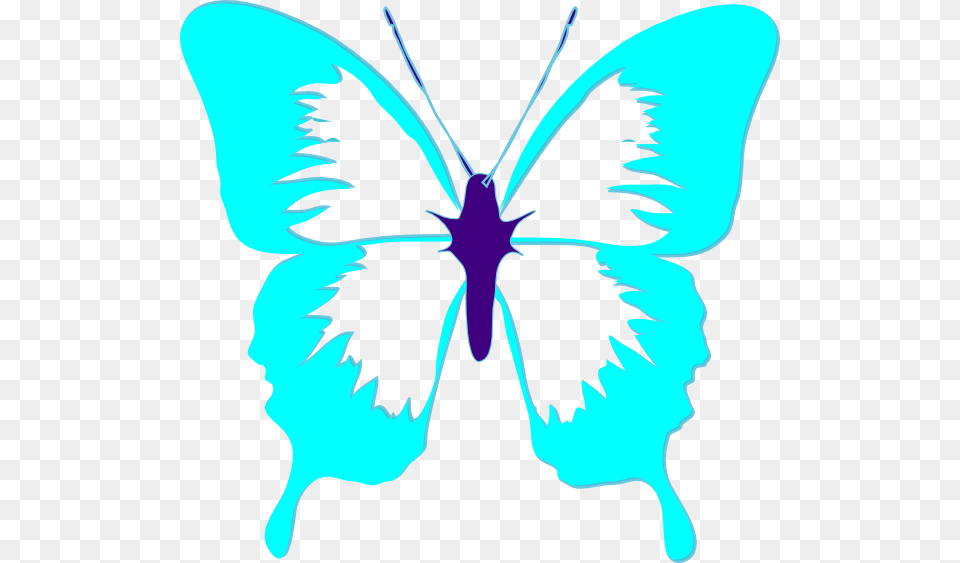 Butterfly Purple And Teal Clip Art, Person, Flower, Plant, Face Free Png Download