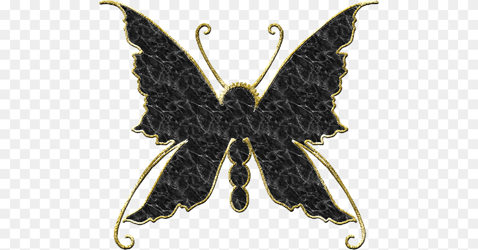 Butterfly Scrap En Con Fondo Transparente Para Black Granite Pattern Shower Curtain, Accessories, Jewelry, Necklace Png