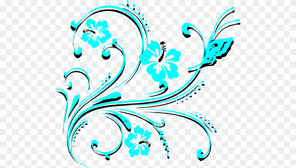 Butterfly Scroll Clip Art Vector Online Royalty Card Corner Border Design, Floral Design, Graphics, Pattern Free Png