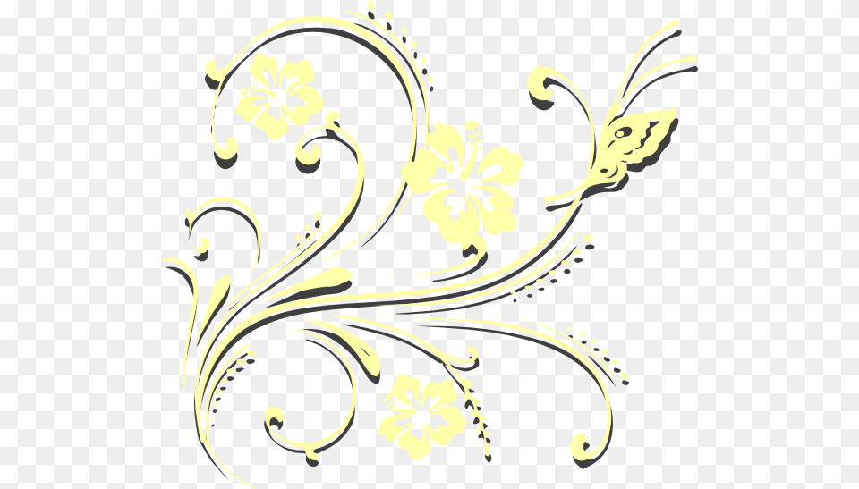 Butterfly Scroll Svg Clip Arts, Art, Floral Design, Graphics, Pattern Free Transparent Png