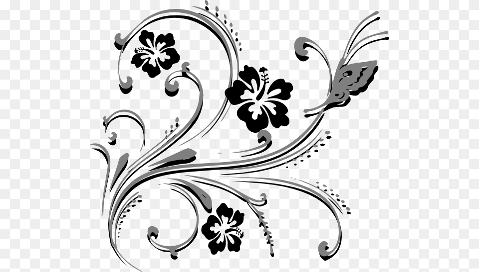 Butterfly Scroll Svg Clip Arts Wedding Card Border Design, Art, Floral Design, Graphics, Pattern Free Png Download