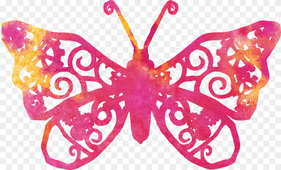 Butterfly Silhouette, Accessories, Jewelry, Art, Pattern Png Image