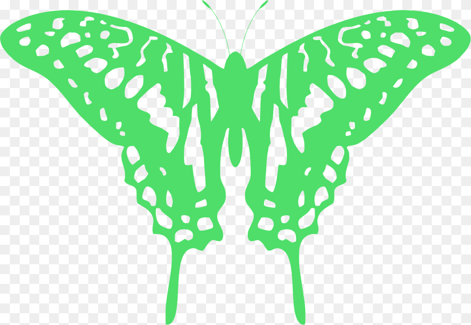 Butterfly Silhouette, Pattern Png