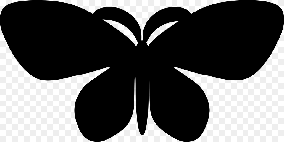 Butterfly Silhouette Clip Art Clip Art, Gray Free Transparent Png