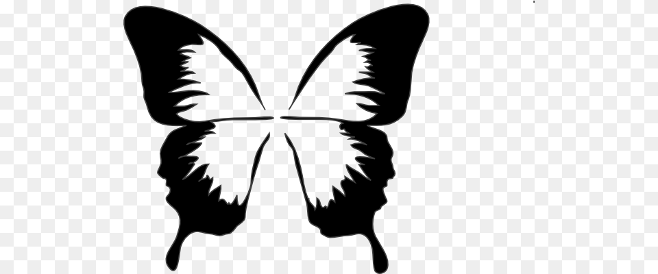 Butterfly Silhouette Clip Art Les Baux De Provence, Stencil, Person Free Png