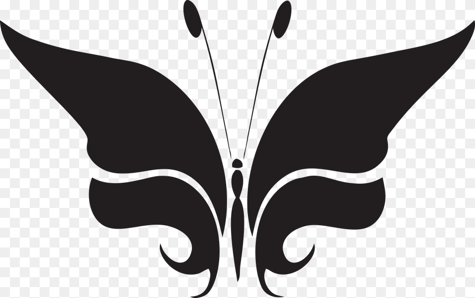 Butterfly Silhouette Download Abstract Of Butterfly, Art, Symbol, Graphics, Animal Free Png