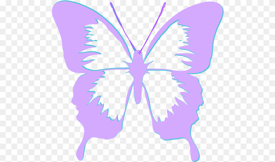Butterfly Svg Clip Arts 600 X 563 Px Purple And Pink Butterfly Clipart, Stencil, Person, Face, Head Png Image