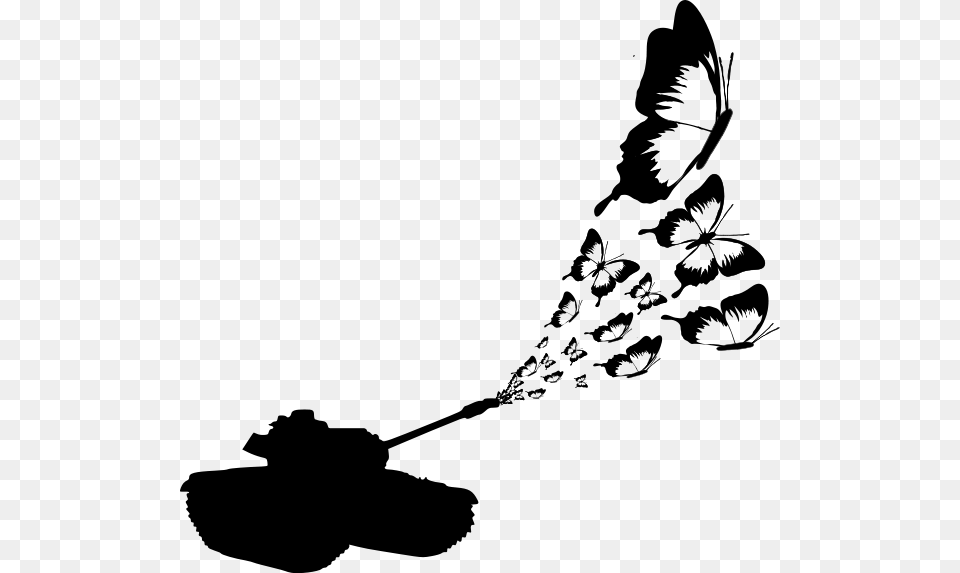 Butterfly Tank Clip Arts For Web, Silhouette, Outdoors, Nature Png Image