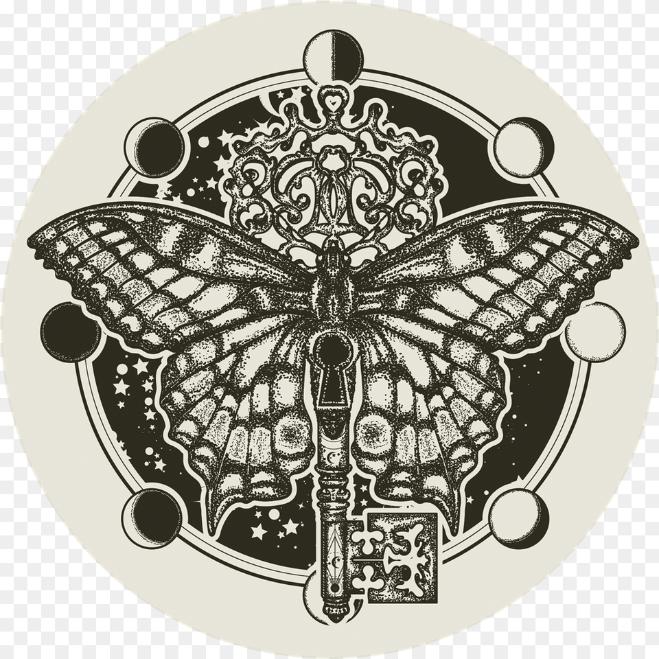 Butterfly Tattoo, Art, Drawing, Emblem, Symbol Png